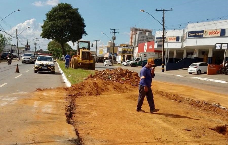 Construção de viaduto - Prefeitura de Goiania