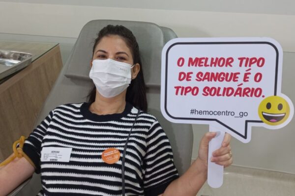 Ação Solidária de doação de sangue