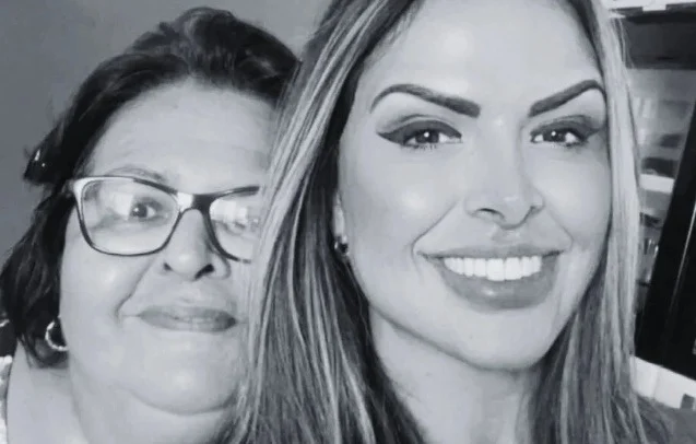 Silvye Alves e sua mãe