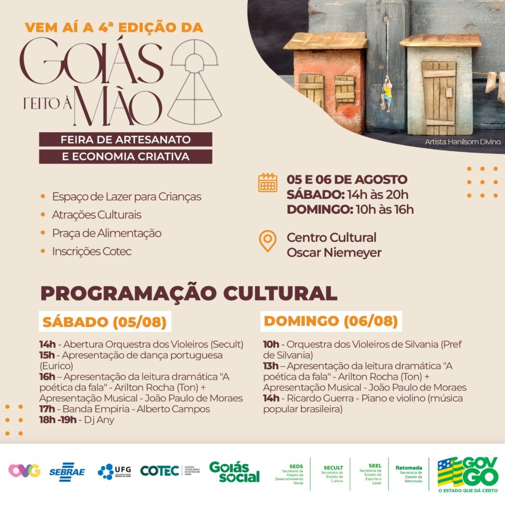 Programação Goiás Feito à Mão