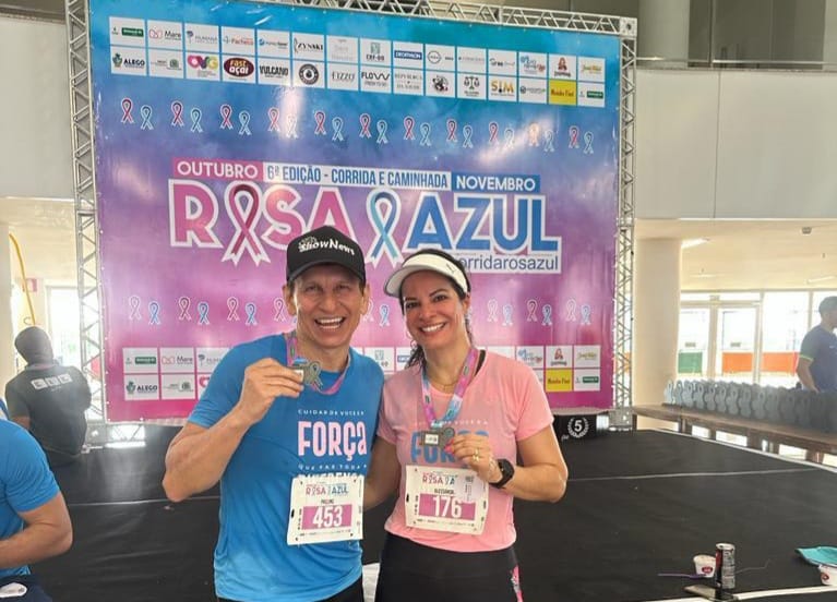 6ª edição Corrida Rosa Azul