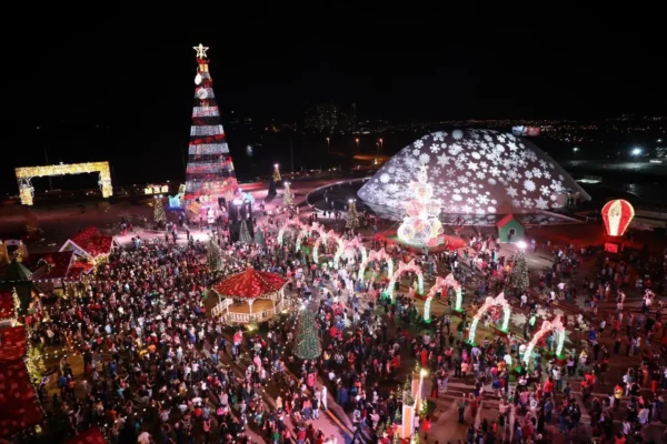 Goiás prepara o ‘maior Natal gratuito do país’ com 3 milhões de luzes e atrações inéditas Natal do Bem