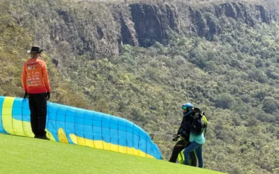 Voo livre em Jaraguá