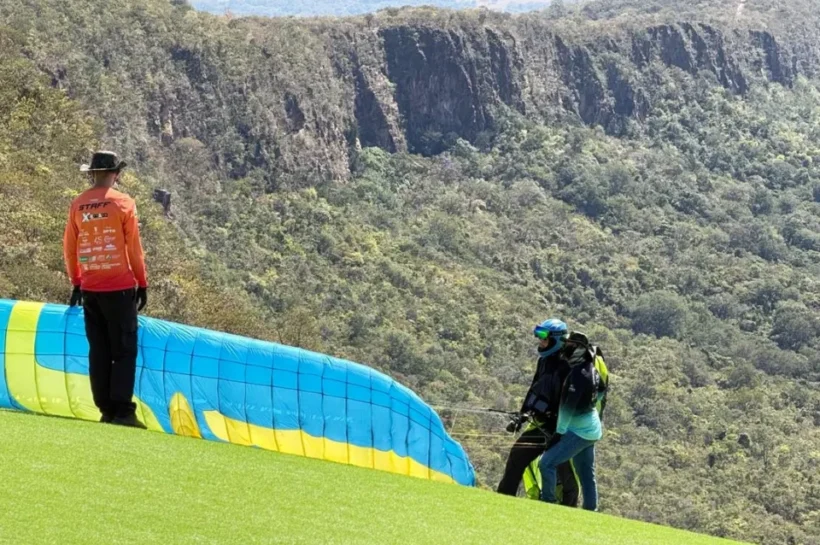 Voo livre em Jaraguá